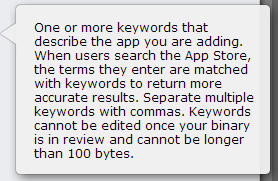 App Store Keywords